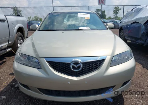 2004 Mazda Mazda6 I из США, поврежденный, VIN 1YVFP80C745N29592